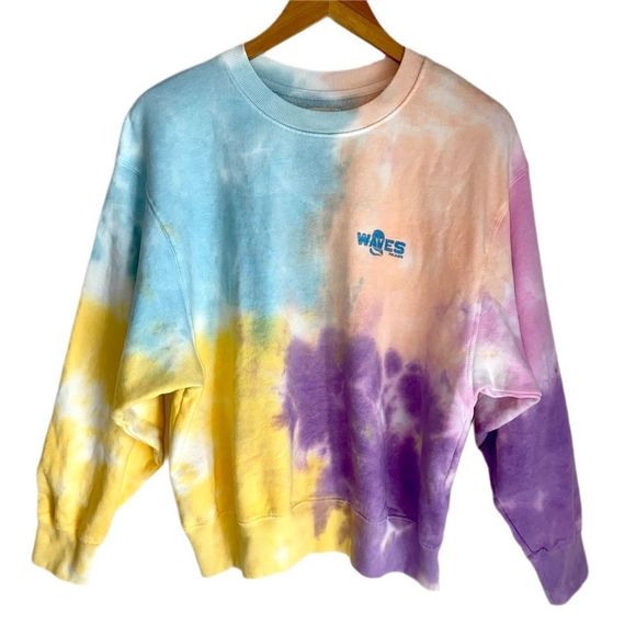 Billabong Tops - Billabong Waves For Days Tie Dye Long Sleeve Sweatshirt